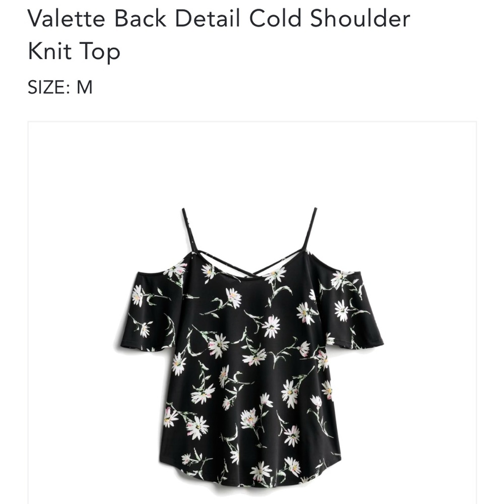 NWOT KAILEIGH Valette Cold Shoulder Knit Top